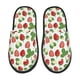 thumbnail image 1 of Fotbe Strawberry Pantuflas Peludas para Mujer con Estampado, Zapatillas de Peluche, Zapatos de Invierno para Casa, Uso Interior y Exterior-Medium, 1 of 8