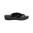 thumbnail image 2 of Clarks® Cloudsteppers Arla Kaylie Women's Flip Flop Sandals Color: Black Size: 9, 2 of 3