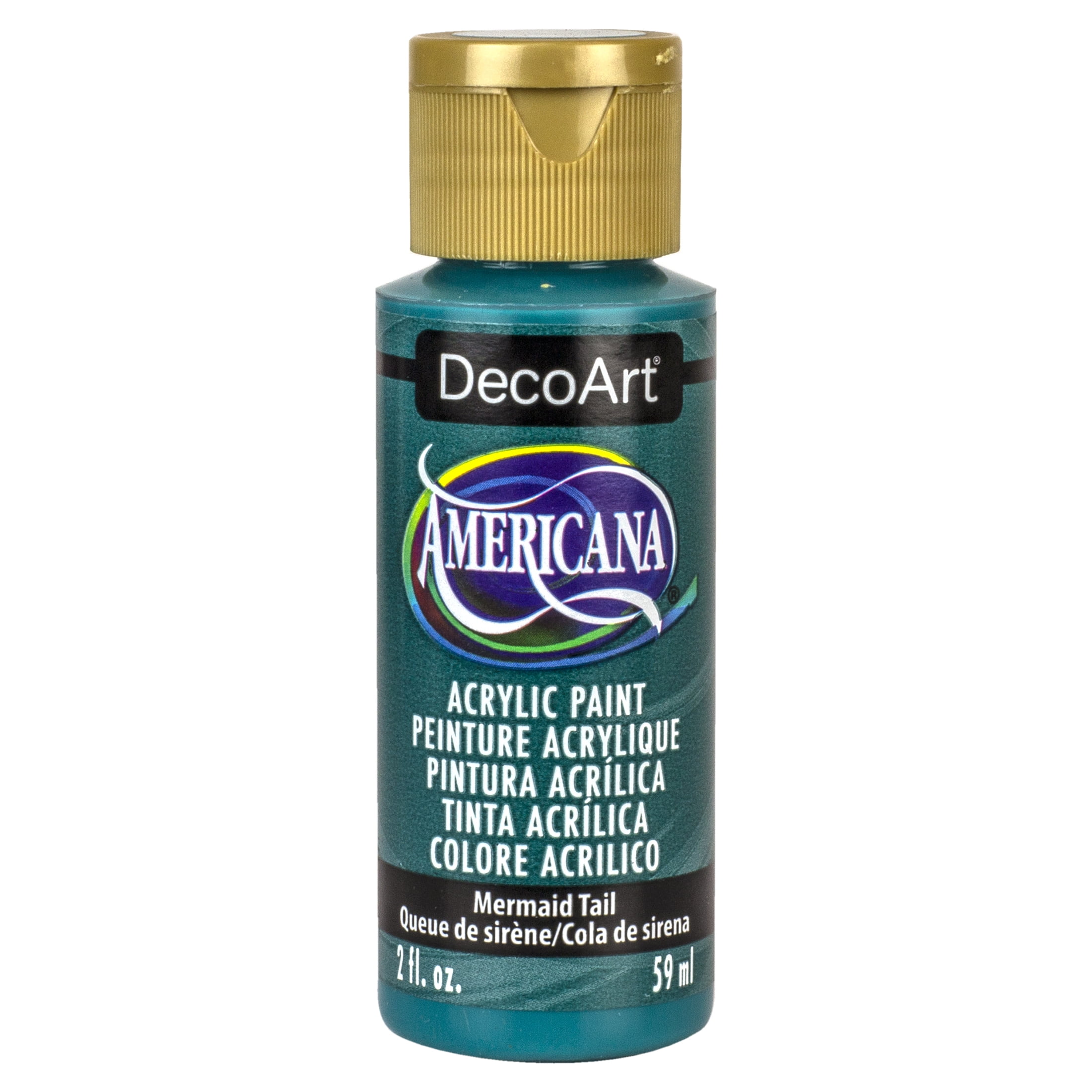 DecoArt Americana Acrylic Paint, 2 oz., Mermaid Tail
