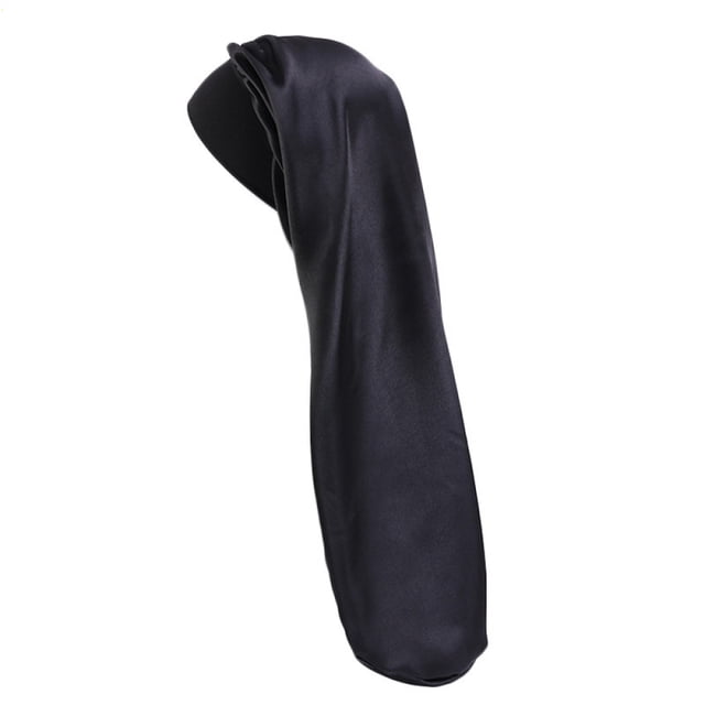 Gorro de dormir largo para el cuidado del cabello, gorros para el cabello para mujeres, gorros para dormir con trenzas sedosas, gorro de noche para cabello rizado