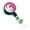 Pink, variant on Blue Bulldog English Retractable Badge Reel