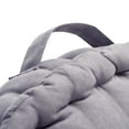 thumbnail image 5 of SAFAVIEH Payton Solid Floor Pillow, 20" x 20", Grey, 5 of 6