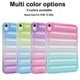 thumbnail image 2 of Étui de Tablette Bling Pailleté de Luxe pour IPAD PRO11 AIR3 4 5 Résistant aux Chutes IPAD 10 Mini 4 5 6 Silicone Souple Transparent Mode Rose pluple pour IPAD AIR 5, 2 of 6