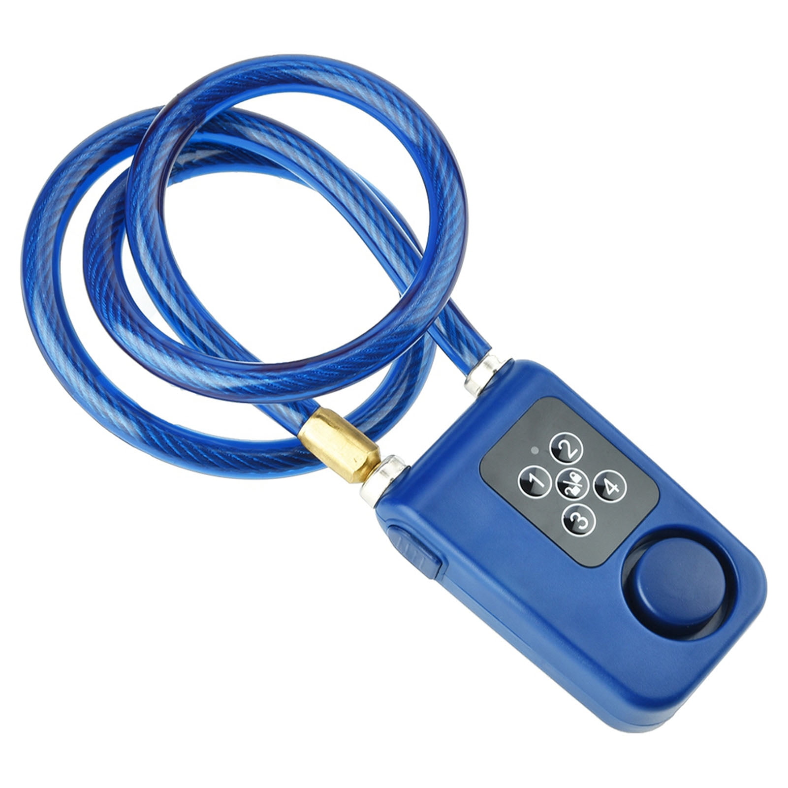 Y787 Smart Alarm Lock, AntiTheft Chain Lock for Bike Gate