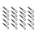 thumbnail image 1 of Wosthever 20 piezas pesca Snap giratorio Rolling Fish conector cambio rápido resistente al desgaste Durable 8 en forma Snaps peces giratorios Pescar, 1 of 6