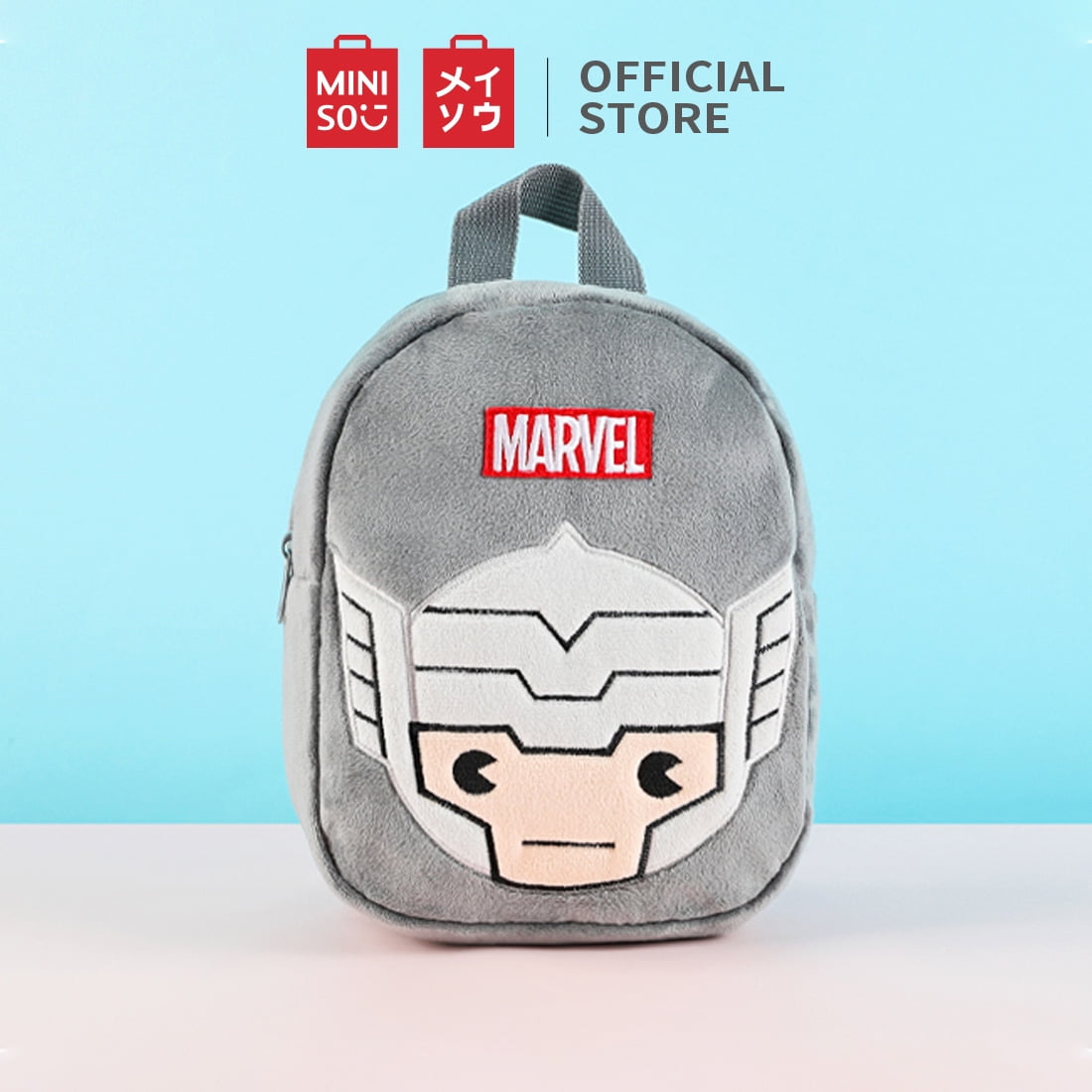 Letter MINISO MARVEL Embroidered Shopping Bag Carrying Takeaway – iKids