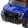 thumbnail image 5 of Kids Bike Aosom Kids Push Ride On Car with Working PA System and Horn, Police Truck Style Foot-to-Floor Sliding Car for Boys and Girls with Under-Seat Storage, for 18 Months to 5 Years Old, Blue,Bo, 5 of 10