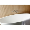 thumbnail image 2 of Kingston Brass KS5021KL Hallerbos Two-Handle Wall Mount Roman Tub Faucet, Polished Chrome, 2 of 7