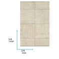 thumbnail image 6 of Livabliss Wool Rugs for Living Room, 2x3 Brook Modern Charcoal Area Rug, Bedroom Dining Room Home Decor Handmade Carpet (2' x 3'), 6 of 6
