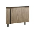 thumbnail image 3 of 71 Inch 4 Door Modern Wooden Buffet with Metal Legs Brown, 3 of 9