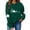 Green, variant on Guluxicc Sweatshirts for Women Casual Crewneck Long Sleeve Shirts St Patricks Day Letter Printed Graphic Pullover Tops, S