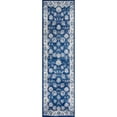 thumbnail image 5 of JONATHAN Y MODERN PERSIAN 2 x 8 Runner Rug, Vintage Moroccan Traditional - Navy/Light Gray, MDP101A-28, 5 of 8