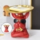 thumbnail image 1 of Estatua de resina para escritorio, contenedor de artículos diversos, figurita, lve, joyería, soporte para monedas, caja de almacenamiento, decoració rojo perfecl Escultura de escritorio, 1 of 8