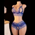 thumbnail image 4 of Lace Bra See Through open type Breathable Soft Underwear for Women, 4 of 9