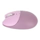 thumbnail image 2 of Ratón inalámbrico de 2,4 GHz con receptor USB silencioso y 3 niveles de DPI para ordenador portátil M3, color morado, 2 of 14