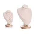 thumbnail image 4 of Soporte de exhibición de joyería Base de collares busto cadena gargantilla titular MANIQUÍ para MUJER decoración para hogar M Salvador Dali organizador de soporte de joyería, 4 of 10