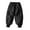 Black, variant on Kids Snow Pants Boys Girls Waterproof Windproof Winter Thicken Warm Insulated Ski Hiking Pants Quilted Jogger Snowpants Loose Elastic Waist Trousers