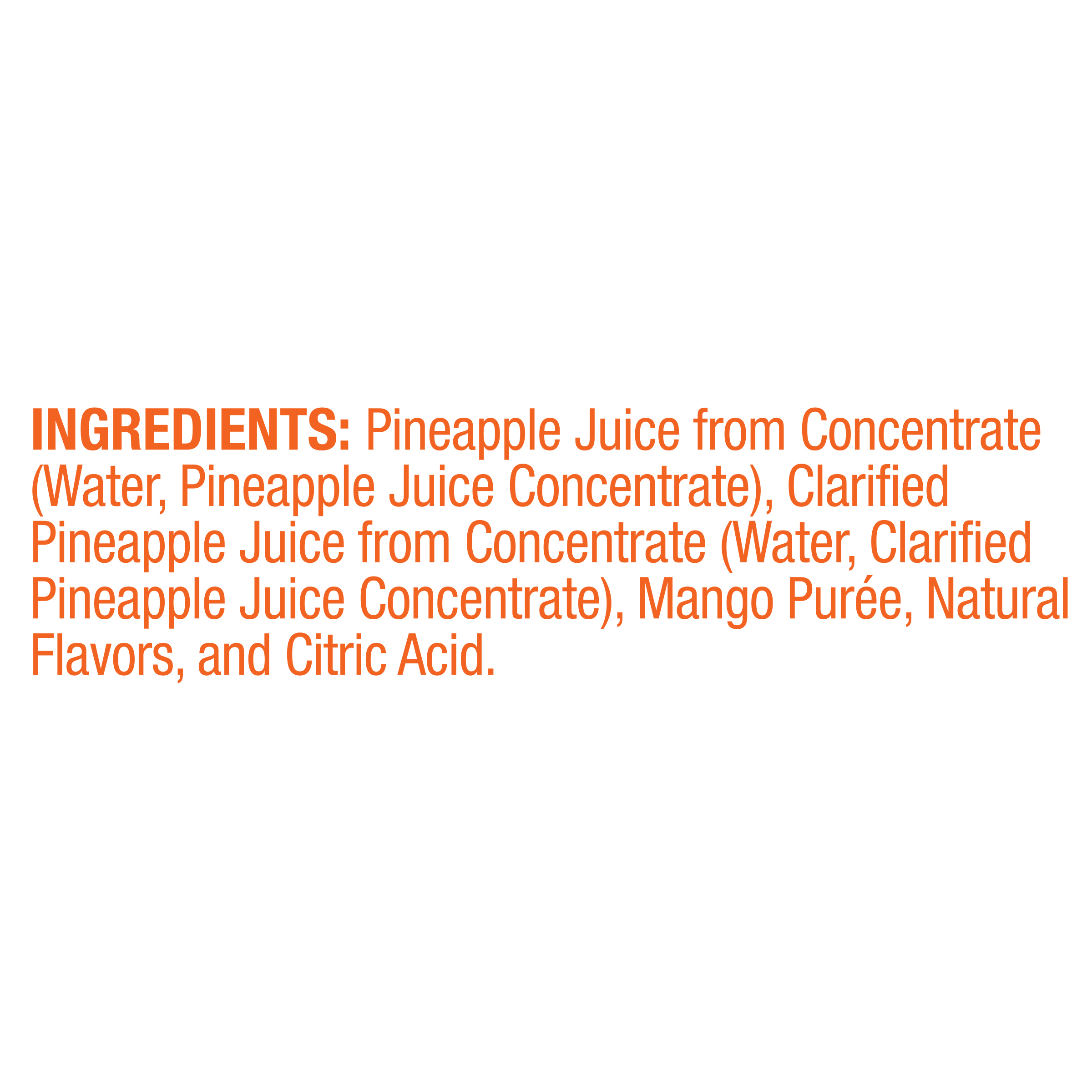 Dole Jaya 100% Pineapple & Mango Juice, Tropical Juice Drink, 8.4 Oz Cans, 4 Ct - image 5 of 6