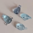 thumbnail image 5 of Glow in the Dark Mini Seal Figurines, Luminous Plastic Resin Ocean Animals for Miniature Gardens & DIY Decor, 5 of 8