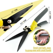 Sharp Grass Clippers, Hand Grass Shears, Grass Trimming Shears for Garden, Lawn Edges