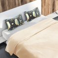 thumbnail image 5 of Yayeee Pillowcase Standard Size Set of 2 Satin Wrinkle Resistant Envelope Pillow Case, Mystical Owls Pattern, 5 of 8