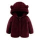 thumbnail image 1 of Abrigo De Invierno Para Niños Pequeños Niños Niños Niñas Prendas De Abrigo Chaquetas Chaquetas Con Capucha De Lana Sudadera Con Cremallera Odeerbi LM103-614, 1 of 6