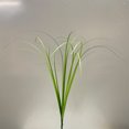 thumbnail image 3 of Plantas artificiales de hierba de cebolla hierba de hojas largas resistente a los rayos UV para interiores y exteriores, 3 of 7