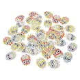 thumbnail image 3 of Animal Wooden Buttons, Composite Wood Decorative Buttons Durable And Safe 200 Pcs  For Decorative Fabrics, 3 of 8