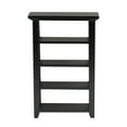 thumbnail image 1 of Mini Bookcase Black 1Set 5.0X3.3X1.5In Wooden, 1 of 9