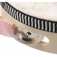 thumbnail image 5 of Tambourines for Adults Kids Handheld Percussion Drum with Birch Metal Jingle Bell, Single Row Wooden Percussion Tambourines for KTV Party Stage Performance (6.9 in), 5 of 9