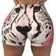 thumbnail image 2 of Fotbe Pink Cheetah Art Shorts Sin Costuras – Shorts Deportivos de Cintura Alta para Mujer, Elásticos para Gimnasio, Yoga, Running o Ciclismo-Medium, 2 of 8