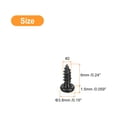 thumbnail image 2 of #2 x 15/64" Phillips Pan Head Self-tapping Screw, 100pcs - 304 Stainless Steel Round Head Wood Screw (Black), 2 of 6