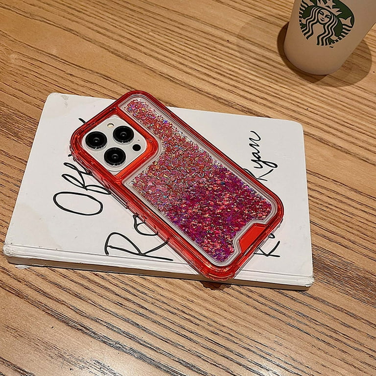 Compatible with iPhone 15 Case, Bling Dual Color Glitter Drip Case  Shockproof Protective Sparkle Thin Slim Flexible Anti-scratch Shockproof  Anti-fall Phone Case for iPhone 15,A - Walmart.com