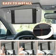 thumbnail image 6 of Sinyiin Durability Nylons Visors Organizers Panel Universal Car Sunshades Storage Clip, 6 of 11