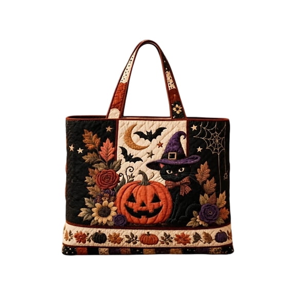 Halloween Bags Treat/Duffle Zipper Pumpkin Ghost Graphics Print Casual Travel Tote