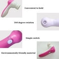 thumbnail image 2 of Acdanc 5 in 1 Face Scrubber Electric Facial Cleansing Brush Deep Cleaning Face Scrubber Exfoliator, 2 of 7