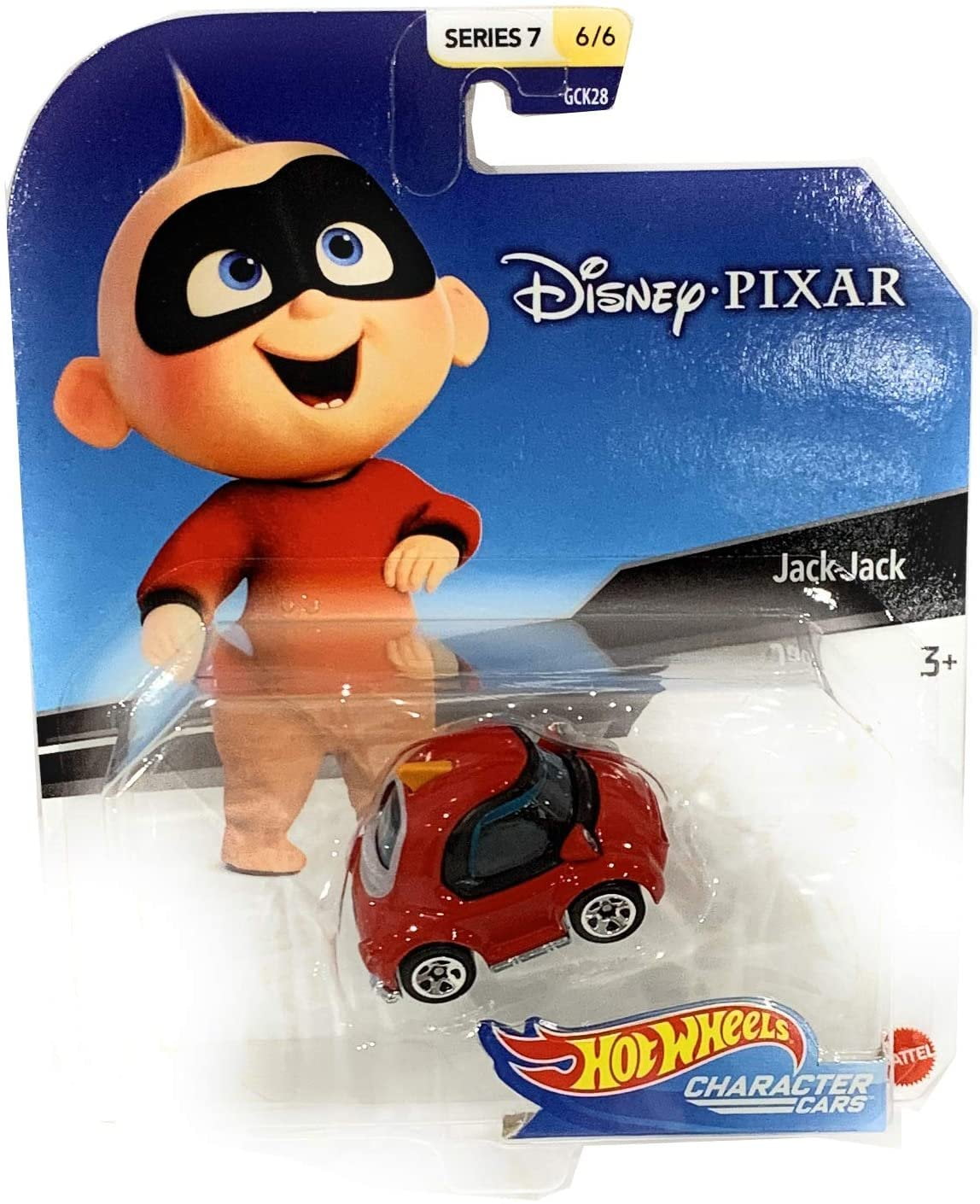 Hot Wheels 2020 Disney Pixar Character Cars Series 7 Set of 6 1/64 Diecast Cars