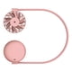 thumbnail image 2 of Ventilador personal 5W Ventilador de enfriamiento de cuello colgante recargable Enfriador de aire portátil ajustable de 360 ​​°, rosa kenally HA004905-01B, 2 of 6