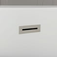 thumbnail image 2 of Hudson 61 Inch Acrylic Double Ended Freestanding Tub - No Faucet Drillings, 2 of 2