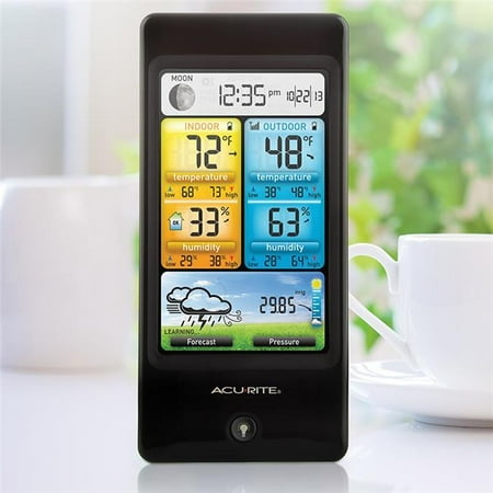 Forecaster Color Lcd Weather Thermometer Walmart Com