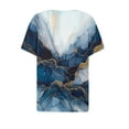 thumbnail image 5 of ATENAR Womens Shirts Printed Soft T Shirts for Women Lightweight Tee Navy XL, 5 of 7
