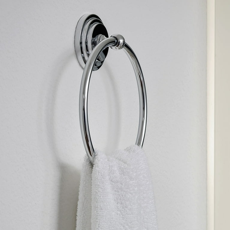Speakman SA-1404 Echo Towel Ring, Polished Chrome - Modern Bathroom Hardware With Mounting Hardware