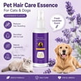 thumbnail image 4 of Pet Detangling Spray for Dogs & Cats,Detangler Spray,Dog Detangler Sprays,for Dogs, Cat & Dog Matted Fur Remover Grooming (2PCS), 4 of 5