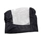 thumbnail image 3 of Funda a prueba de polvo, impermeable, transparente, resistente a la lluvia, plegable, ligera y resistente al viento. Negro, 3 of 9