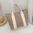 thumbnail image 3 of Bolso de Mano Tejido Bohemio para Mujer SM SunniMix monedero de paja, 3 of 8