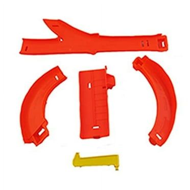 Hot Wheels Child Vehicle Playsets Red, 4 Pieces