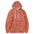 thumbnail image 4 of SJLDQY Hoodies for Men Casual Leopard Graphic Hooded Sweatshirts Long Sleeve Loose Fit Hoodie Fall Winter Soft Pullover Tops with Drawstring, 4 of 4