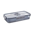 thumbnail image 1 of Clearance!TAKTUK Food Storage Containers,Bread Airtight Bread for Kitchen Counter Time Recording Bread Box with Lid Plastic Bread with Air Bread Loaf for Bun San,Food Storage,Kitchen Essentials,Gray, 1 of 8