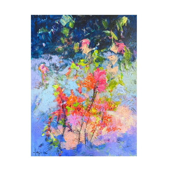 Canvas Wall Art - Dorothy Fagan 'Until There Was You' Wall Art for Living Room, Bedroom, or Office D?cor by Trademark Fine Art - 14 x 19 Inches