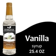 Syruvia Vanilla Coffee Flavoring Syrup, 25.4 fl oz